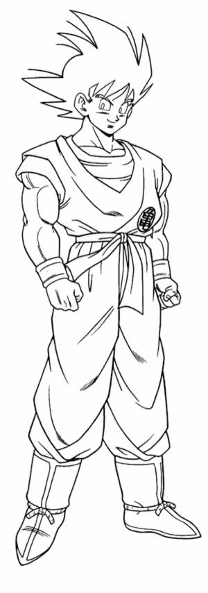 Coloriage 16 Dragon ball