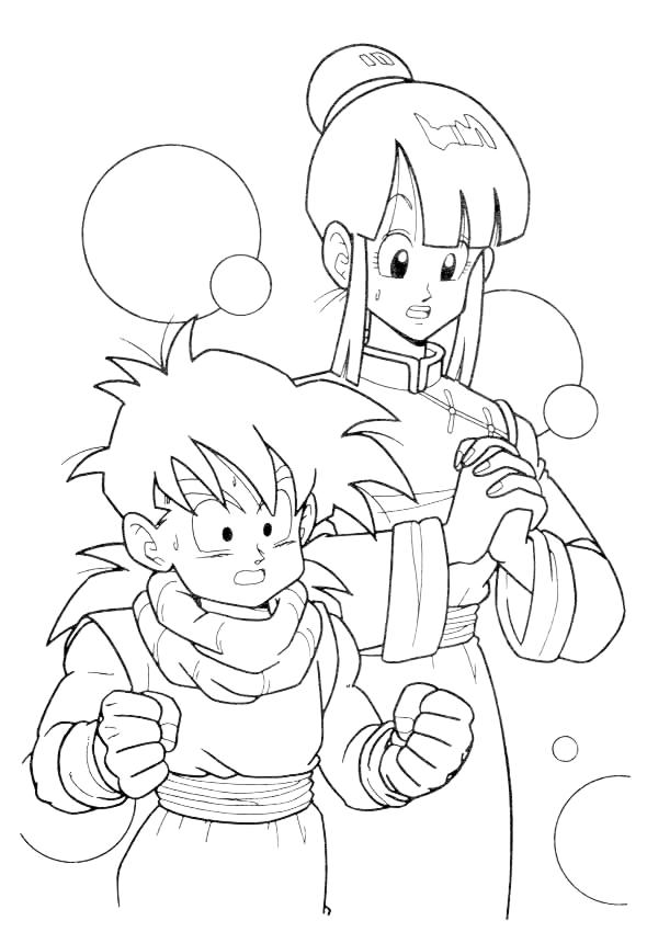 Coloriage 22 Dragon ball