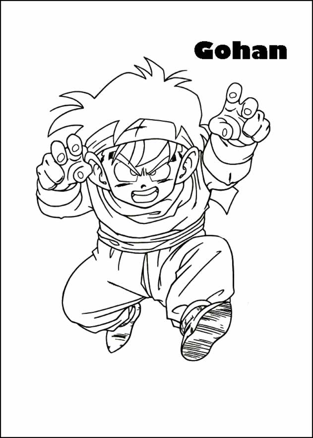 Coloriage 24 Dragon ball