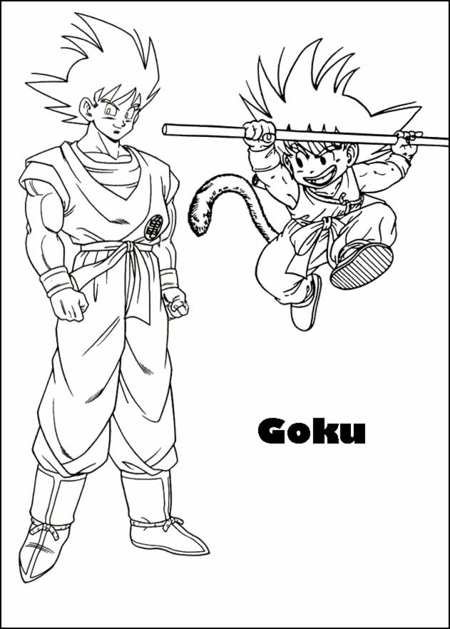 Coloriage 25 Dragon ball