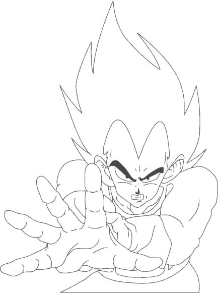 Coloriage 33 Dragon ball