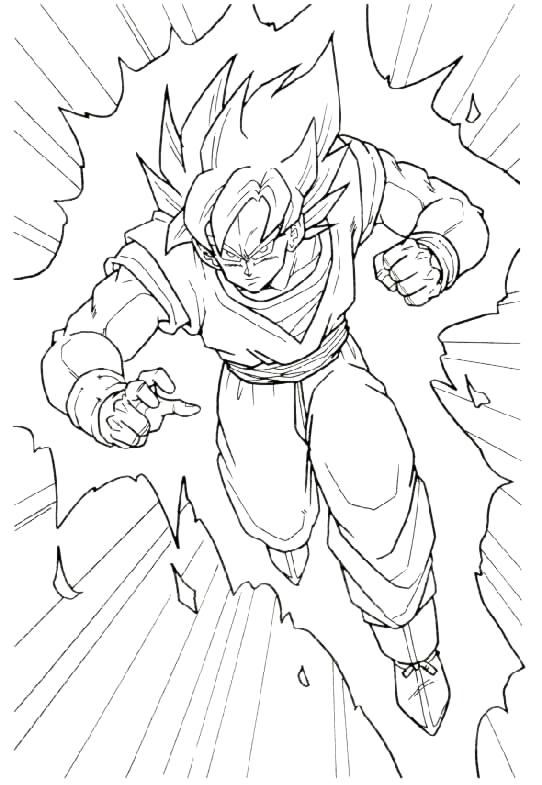 Coloriage 37 Dragon ball