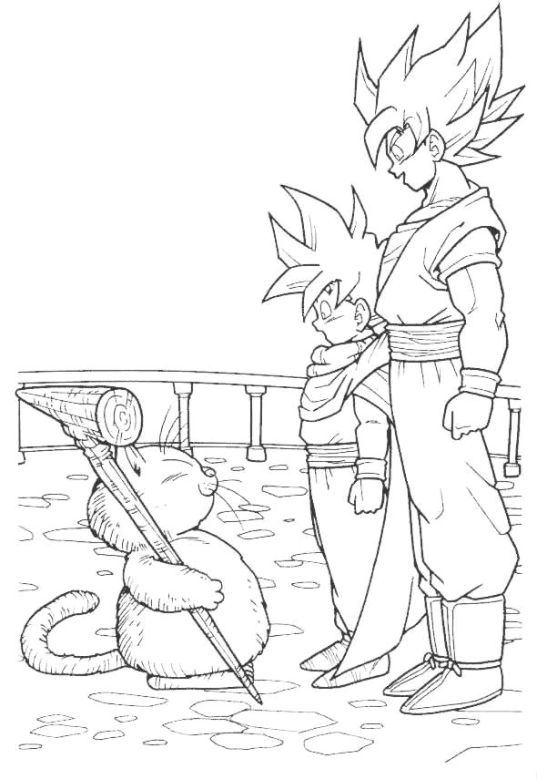 Coloriage 39 Dragon ball