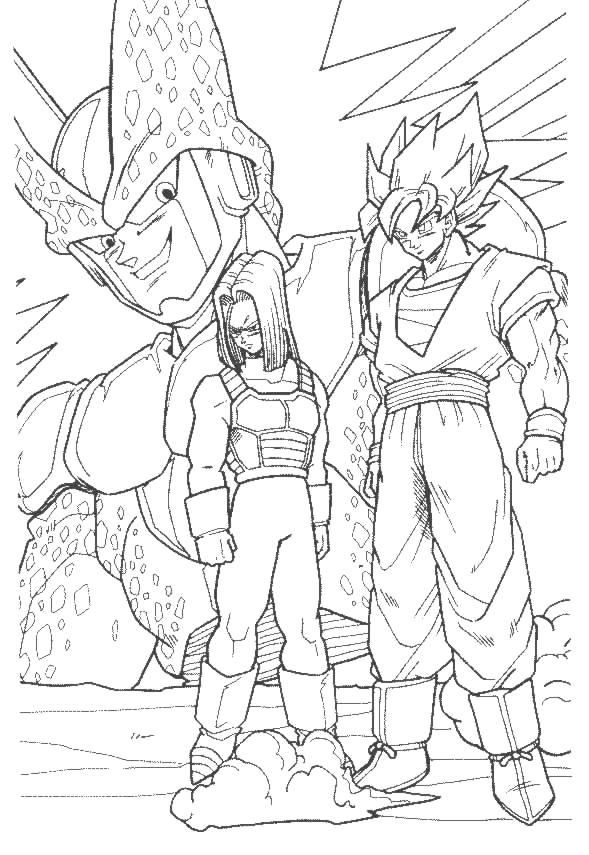 Coloriage 43 Dragon ball