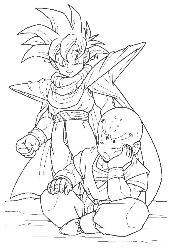 Coloriage 48 Dragon ball