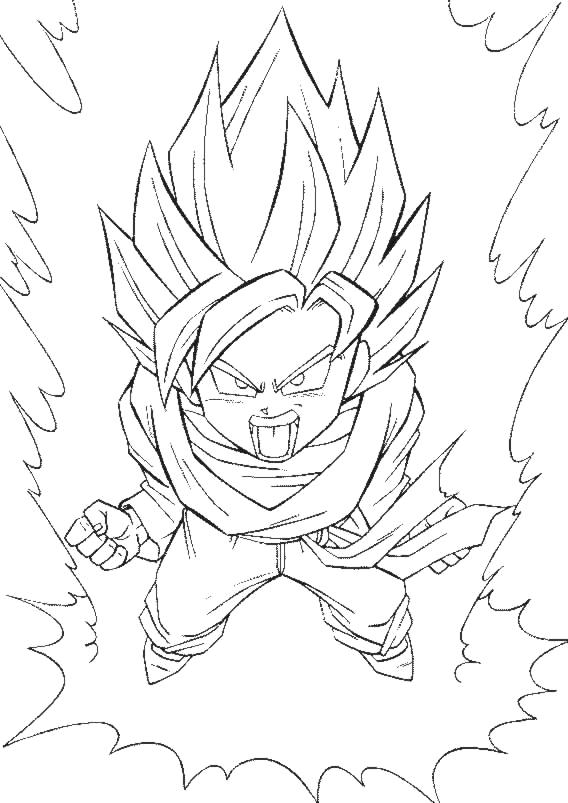 Coloriage 52 Dragon ball