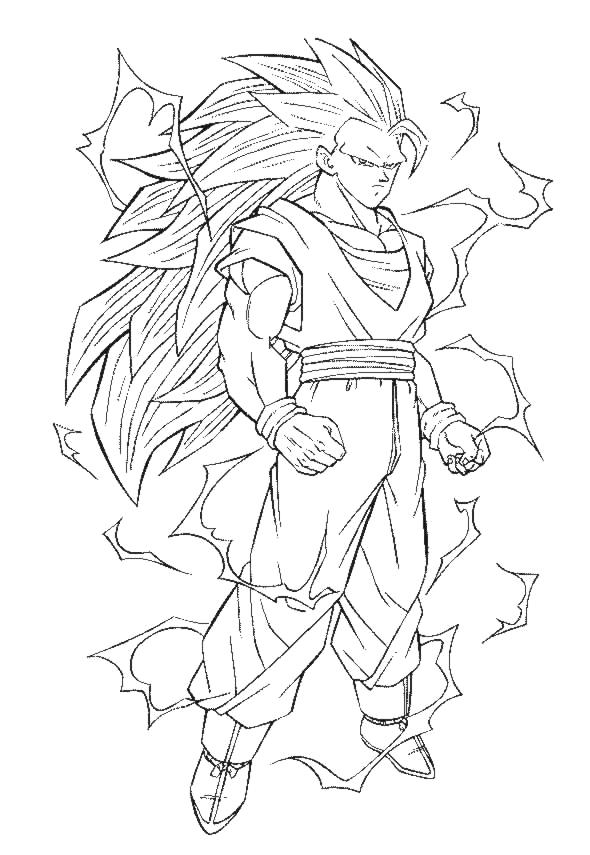 Coloriage 55 Dragon ball