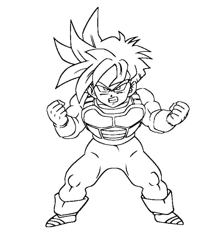 Coloriage 59 Dragon ball