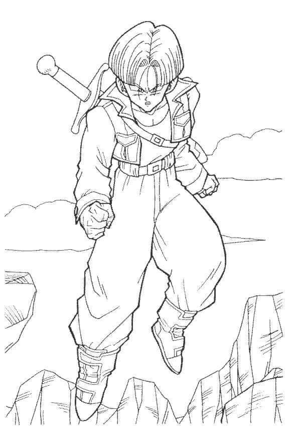 Coloriage 61 Dragon ball