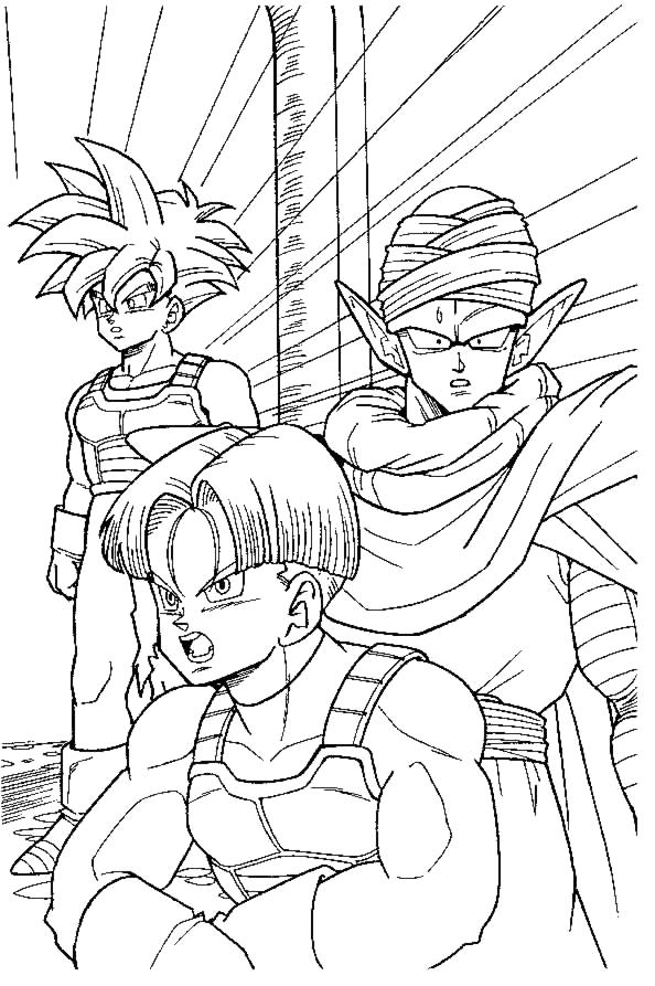 Coloriage 62 Dragon ball