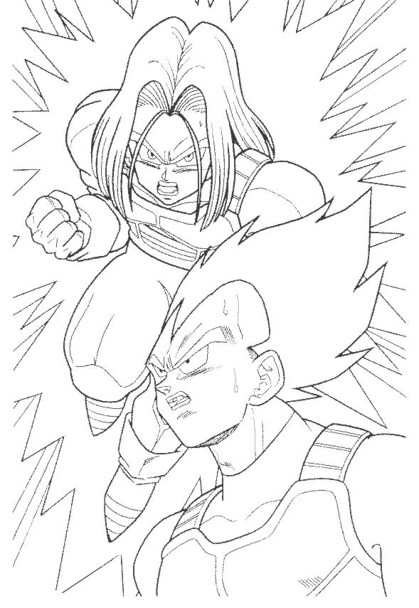 Coloriage 63 Dragon ball