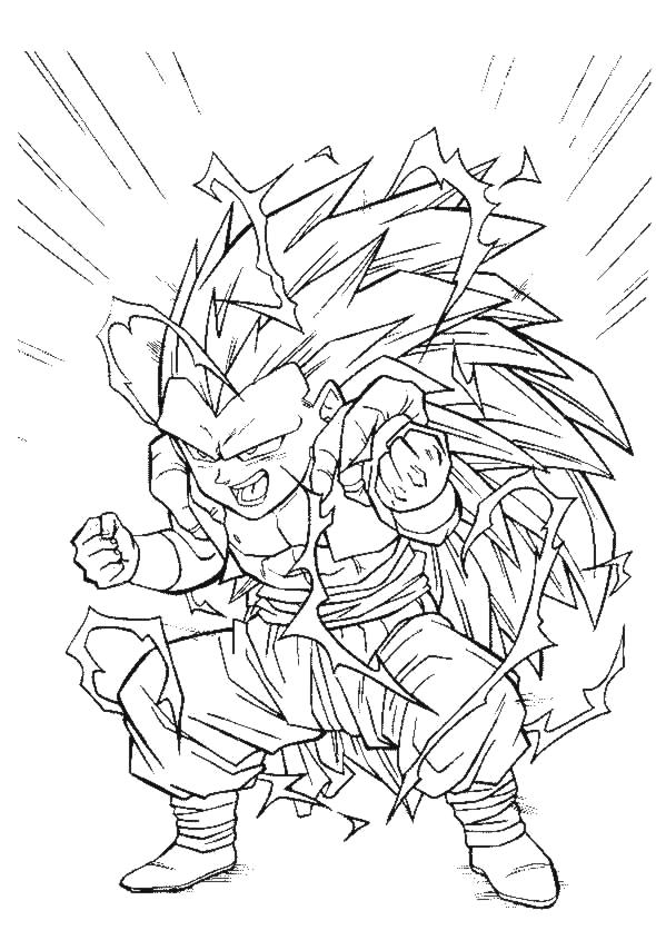 Coloriage 68 Dragon ball