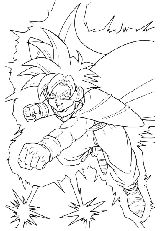 Coloriage 7 Dragon ball