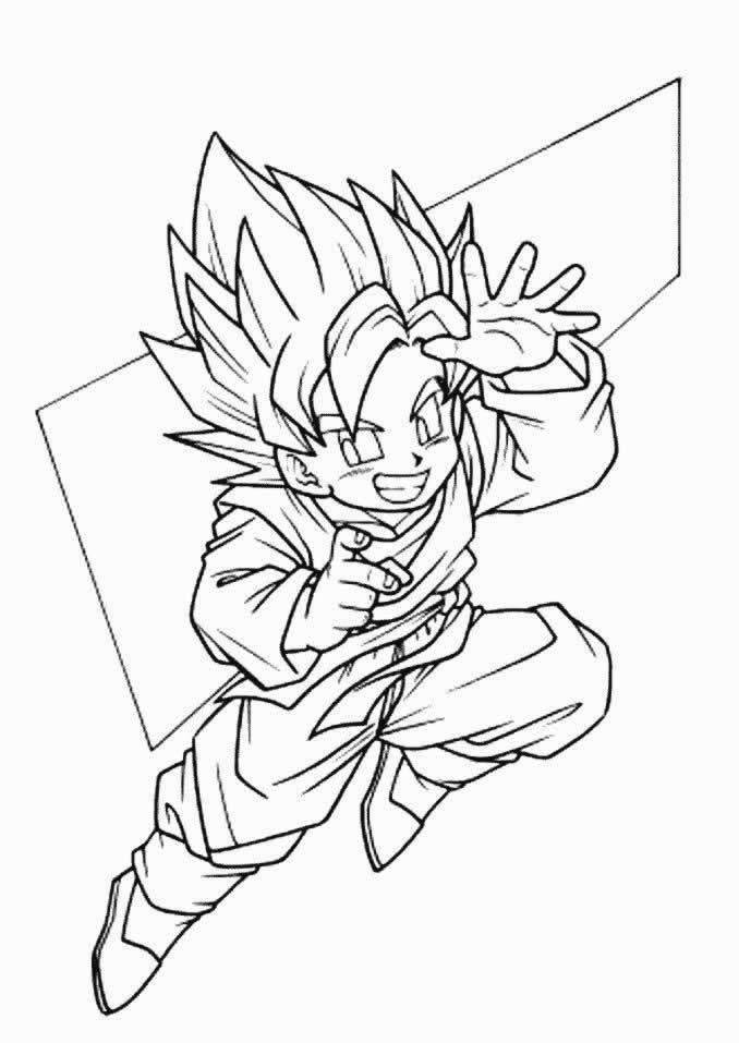 Coloriage 70 Dragon ball