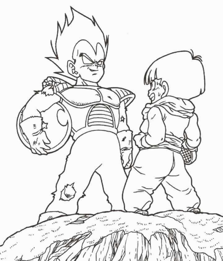 Coloriage 73 Dragon ball