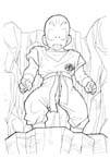 Coloriage Dragon ball 14