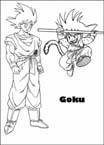 Coloriage Dragon ball 25