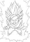 Coloriage Dragon ball 52