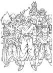 Coloriage Dragon ball 60