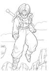 Coloriage Dragon ball 61