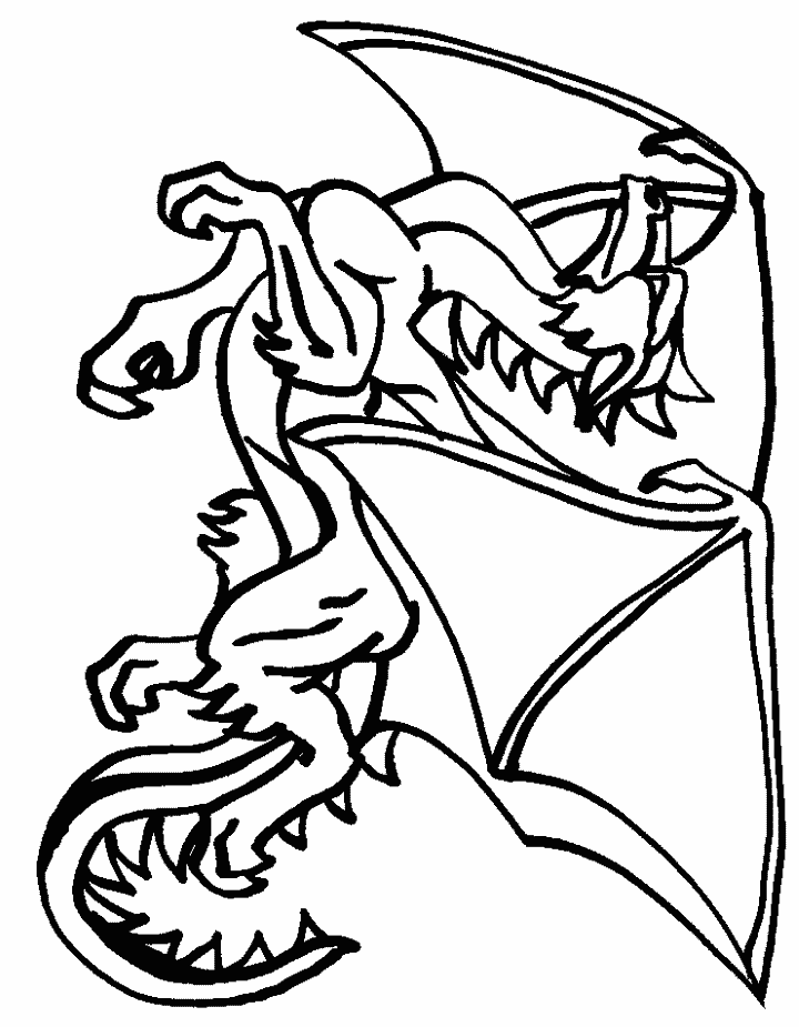 Coloriage 16 Dragons