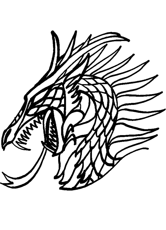 Coloriage 72 Dragons