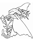 Coloriage Dragons 17