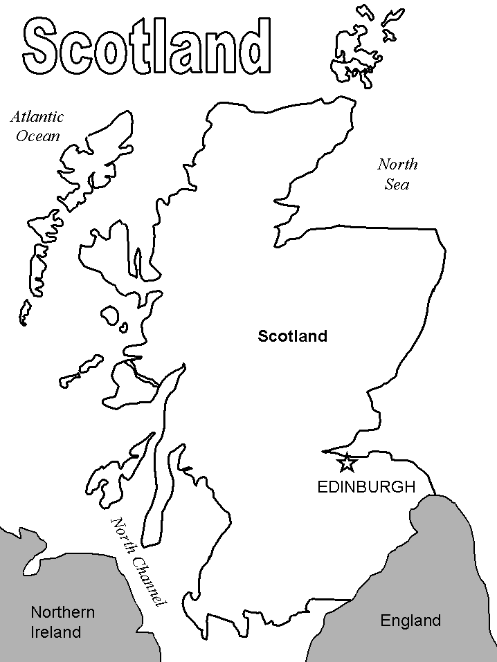 Coloriage 2 Ecosse