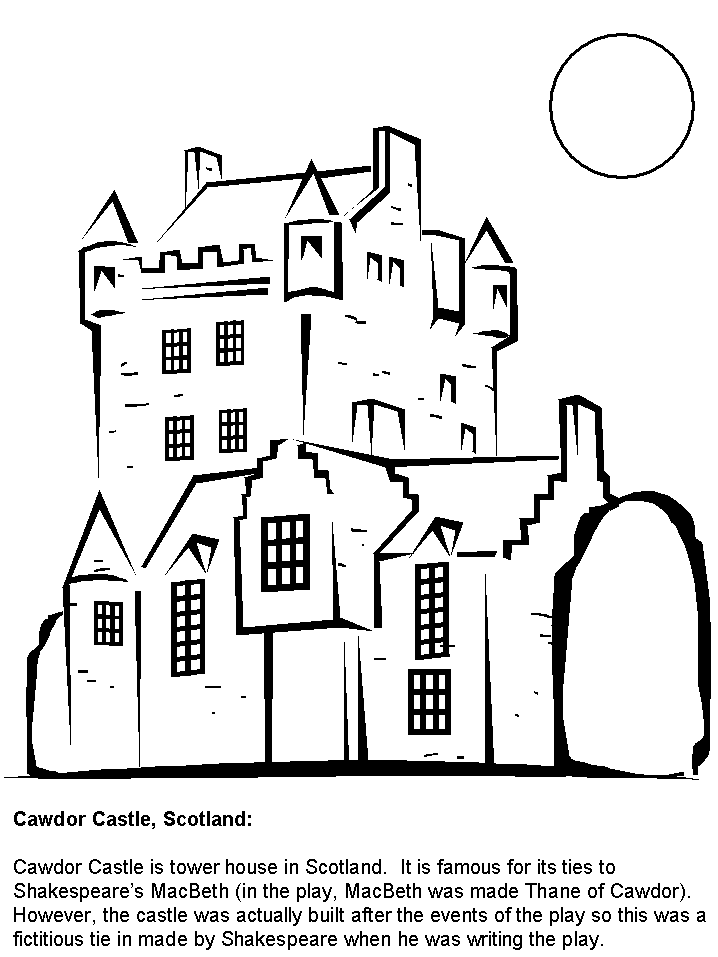 Coloriage 8 Ecosse