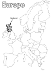 Coloriage Ecosse 12