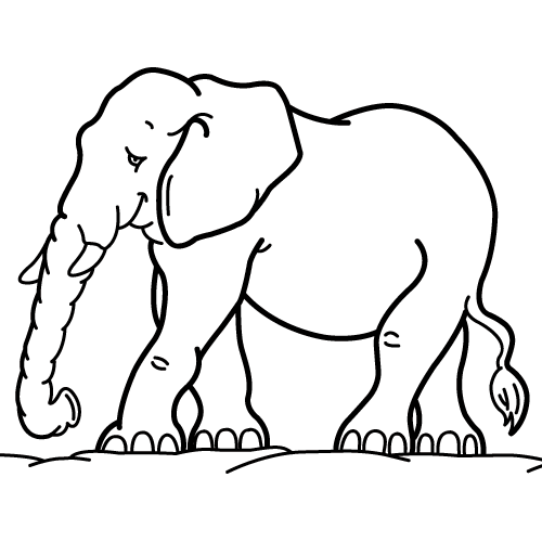 Coloriage 33 Elephants