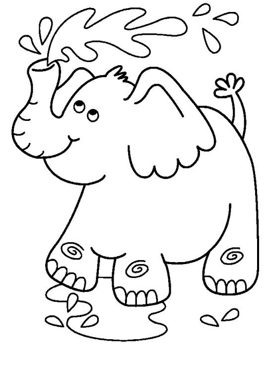 Coloriage 36 Elephants