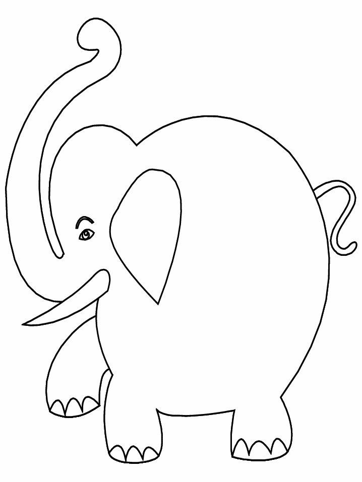 Coloriage 52 Elephants