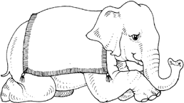 Coloriage Elephants 30