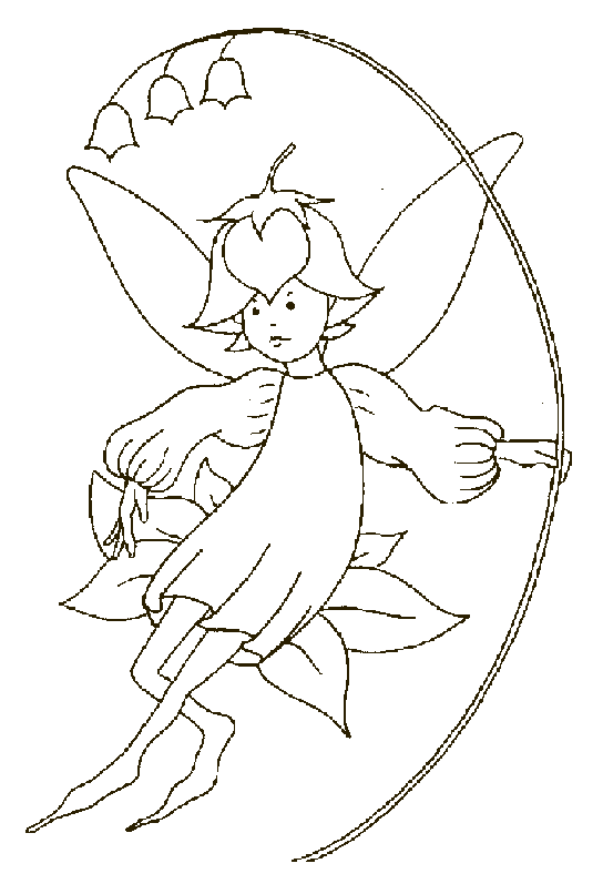Coloriage 7 Elfes
