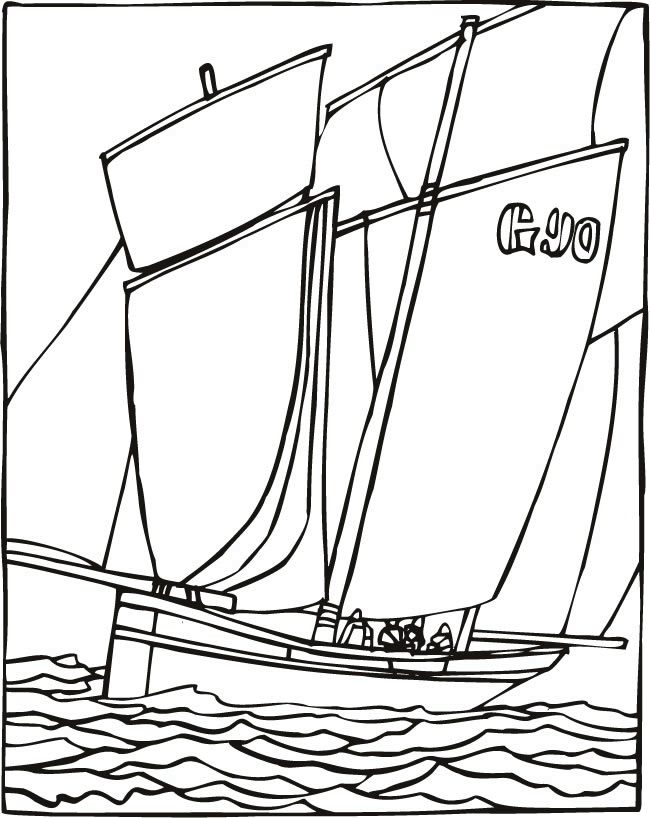 Coloriage 9 En mer