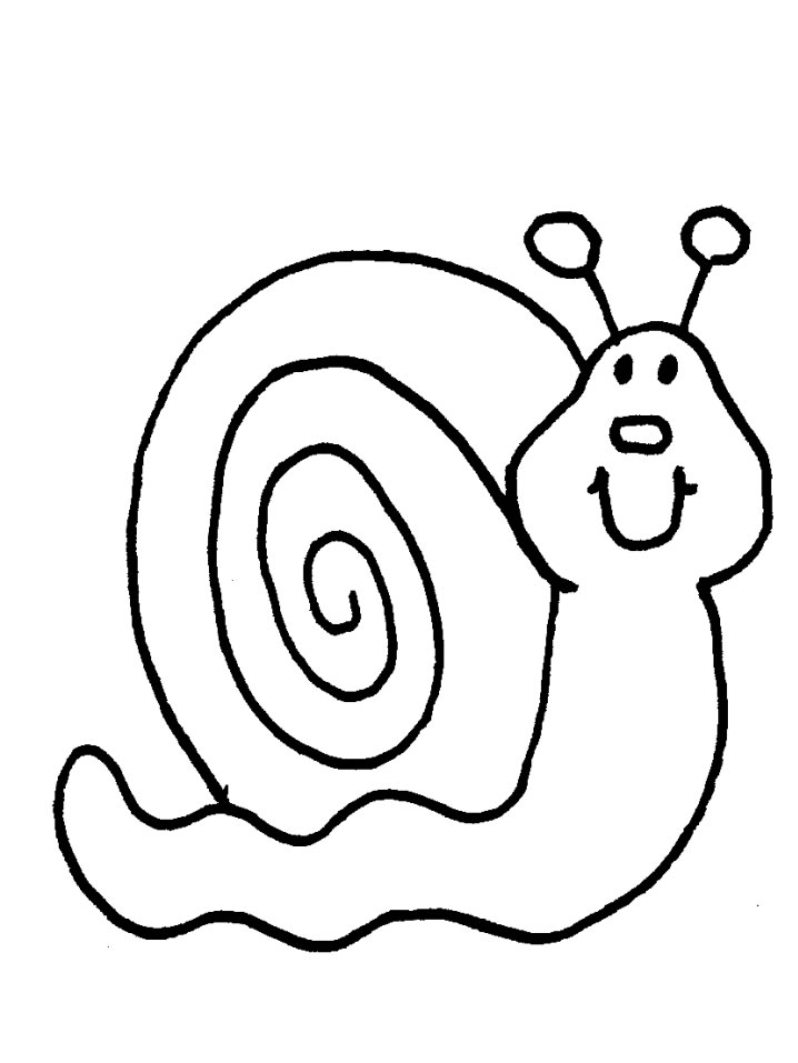 Coloriage 11 Escargots