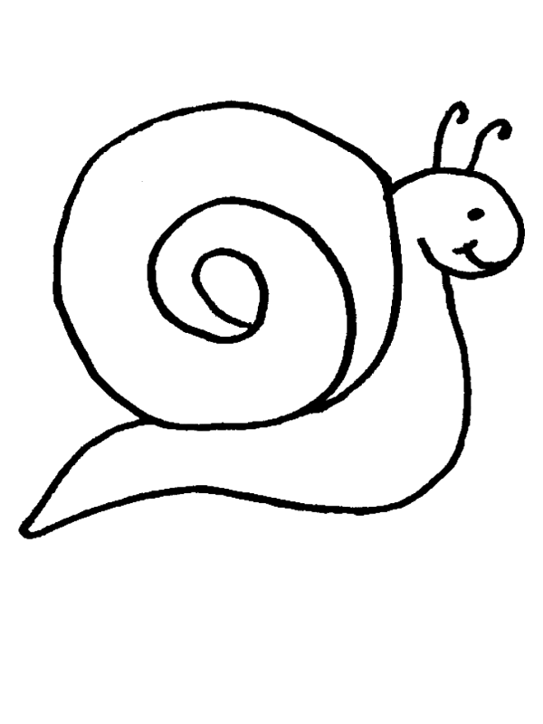 Coloriage 30 Escargots