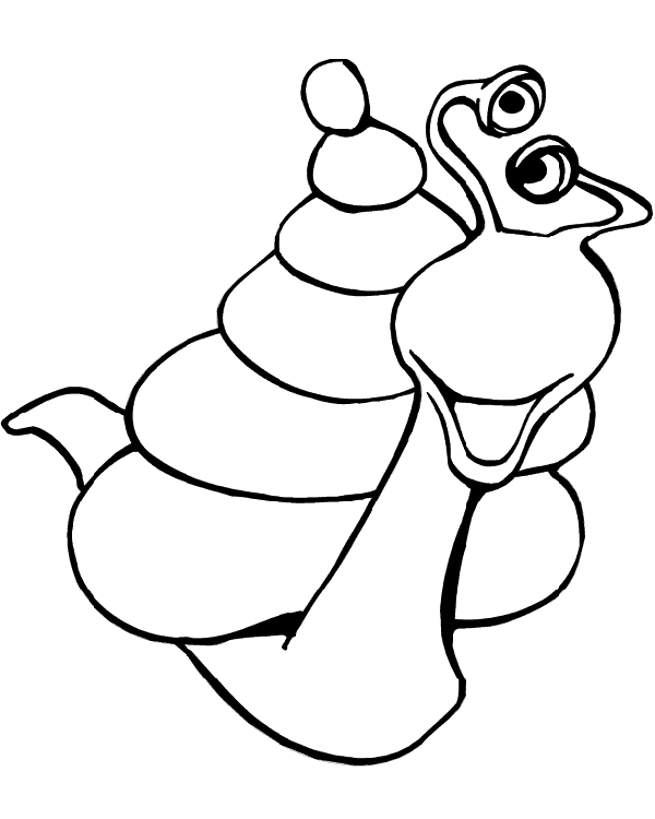 Coloriage 32 Escargots