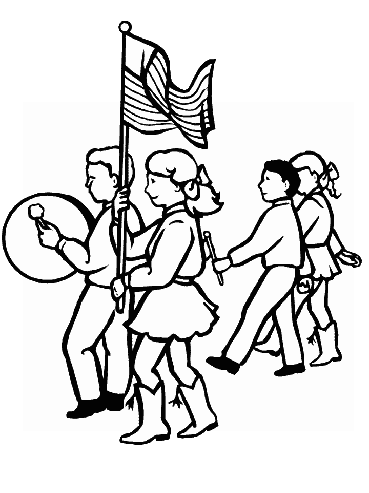 Coloriage 8 Etats-unis