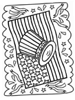 Coloriage Etats-unis 10