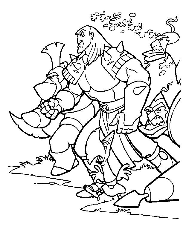 Coloriage 16 Excalibur