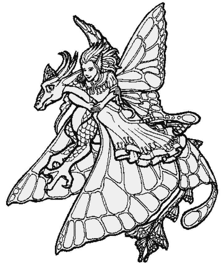 Coloriage 2 Fees