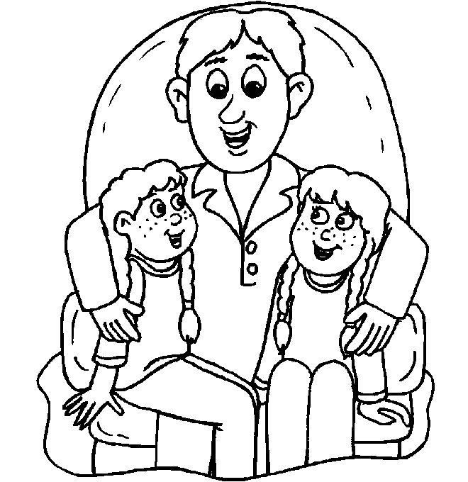 Coloriage 29 Fete des pere