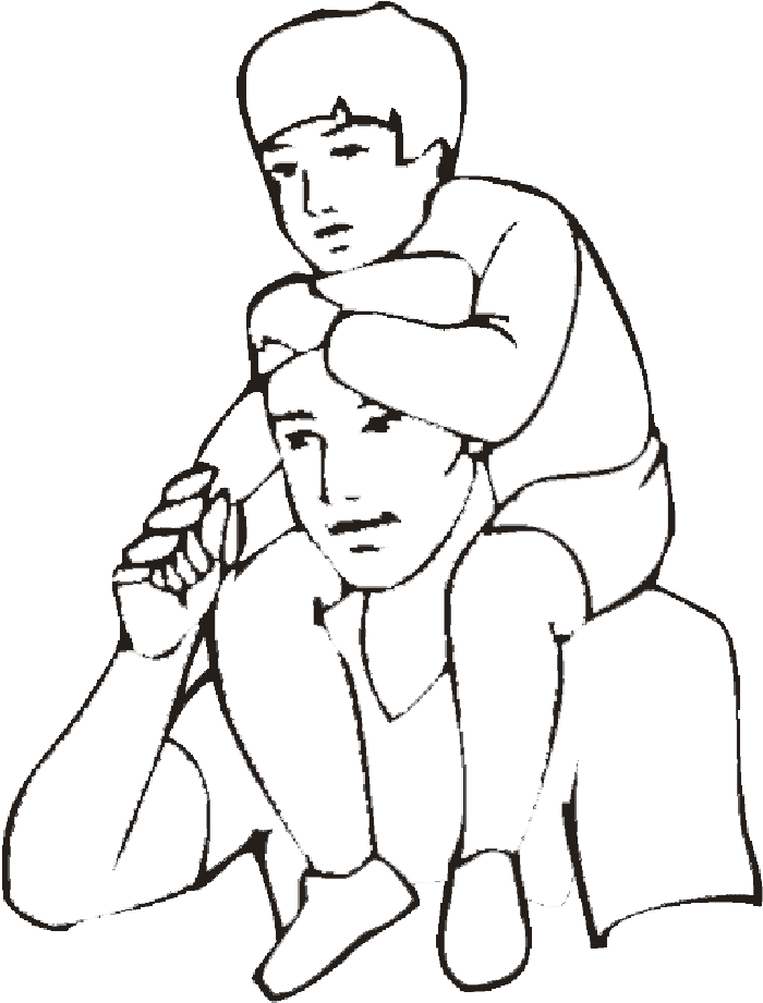 Coloriage 35 Fete des pere