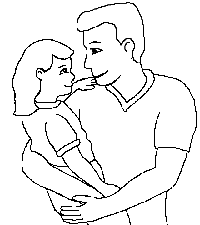 Coloriage 49 Fete des pere
