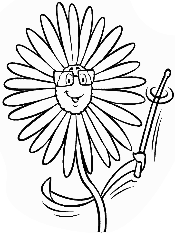 Coloriage 106 Fleurs