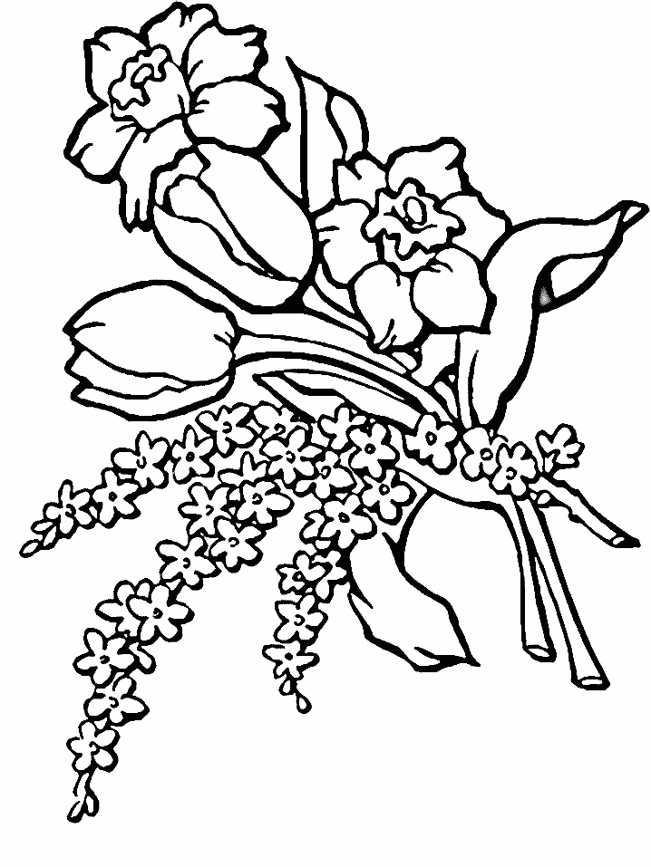 Coloriage 109 Fleurs