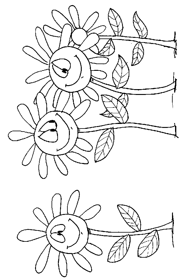 Coloriage 36 Fleurs