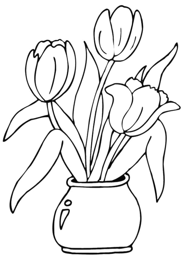 Coloriage 37 Fleurs